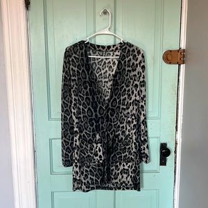 Leopard / Cheetah Print Cardigan